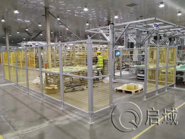 車間鋁型材安全圍欄 車間鋁型材安全圍欄